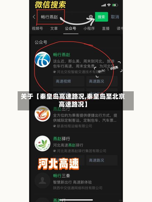 关于【秦皇岛高速路况,秦皇岛至北京高速路况】-第3张图片