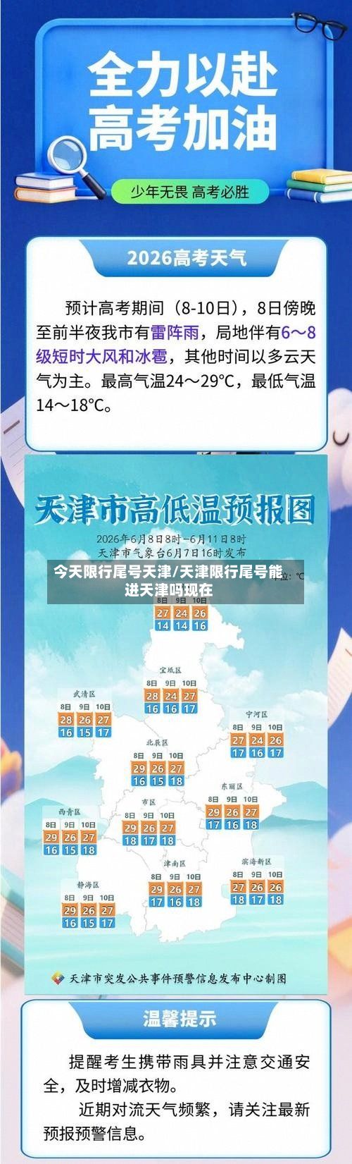 今天限行尾号天津/天津限行尾号能进天津吗现在-第3张图片