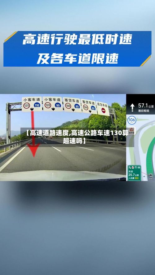 【高速道路速度,高速公路车速130算超速吗】-第2张图片
