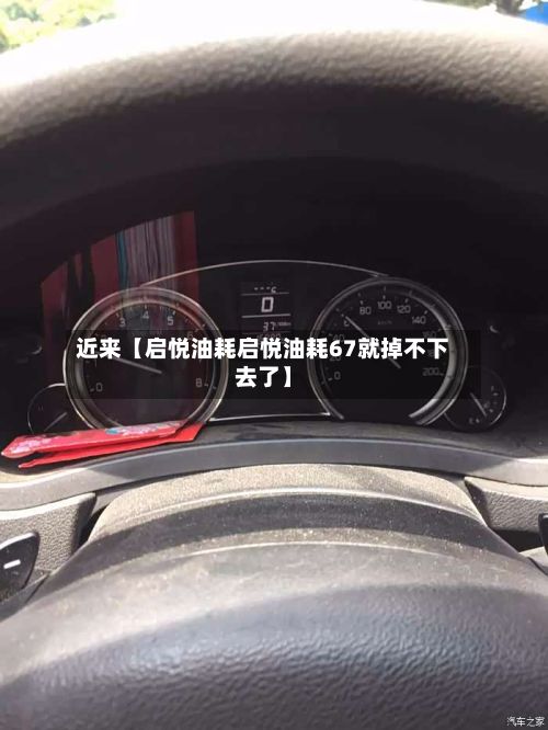 近来【启悦油耗启悦油耗67就掉不下去了】-第2张图片