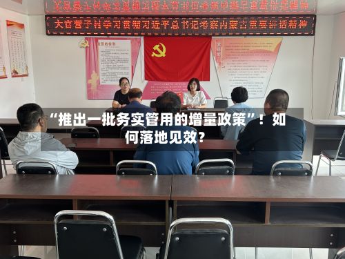 “推出一批务实管用的增量政策”！如何落地见效？-第3张图片