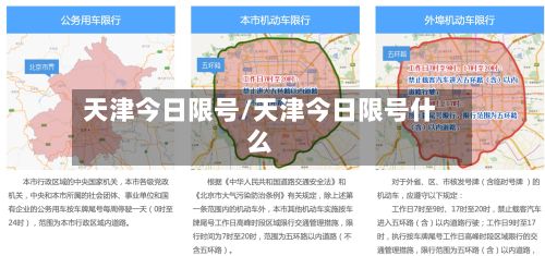 天津今日限号/天津今日限号什么