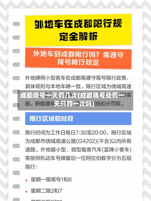 成都限号一天罚几次(成都限号处罚一天只罚一次吗)-第2张图片