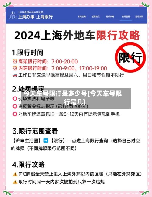 今天车号限行是多少号(今天车号限行是几)-第1张图片