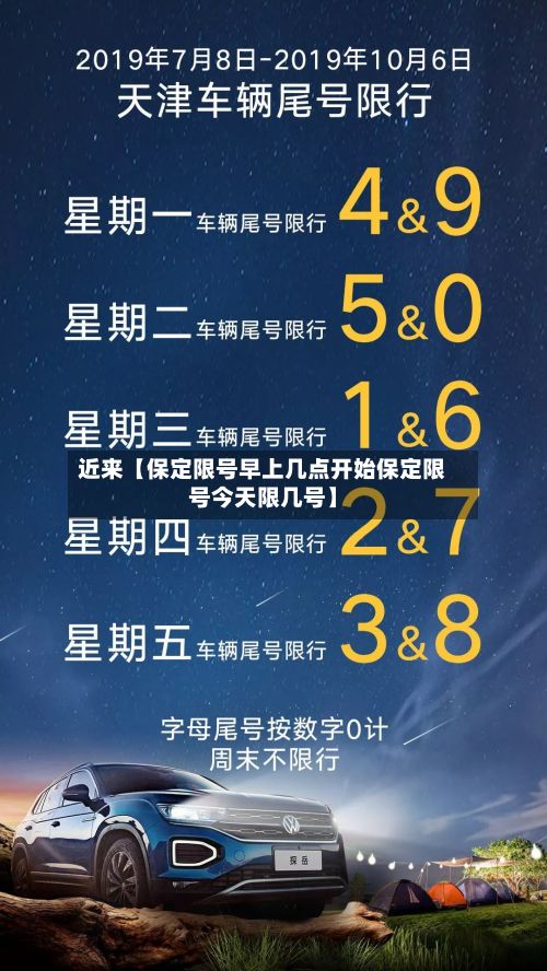 近来【保定限号早上几点开始保定限号今天限几号】-第2张图片