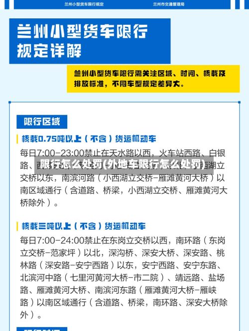 限行怎么处罚(外地车限行怎么处罚)-第3张图片