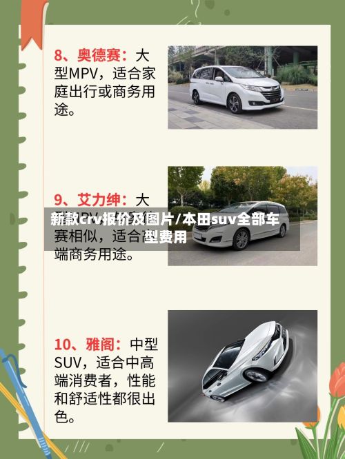 新款crv报价及图片/本田suv全部车型费用-第1张图片