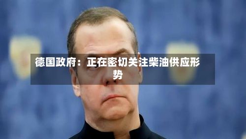 德国政府：正在密切关注柴油供应形势