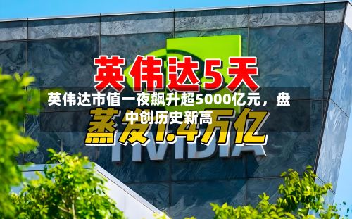 英伟达市值一夜飙升超5000亿元，盘中创历史新高