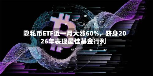 隐私币ETF近一月大涨60%，跻身2026年表现最佳基金行列