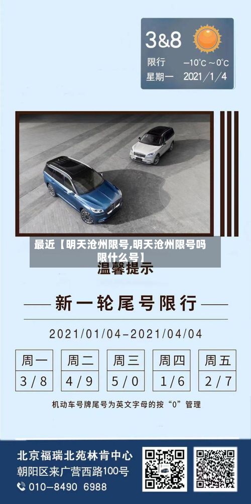 最近【明天沧州限号,明天沧州限号吗限什么号】-第3张图片