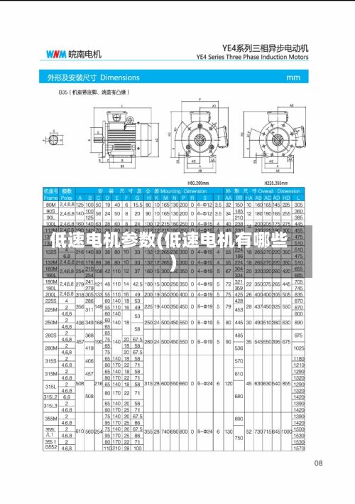 低速电机参数(低速电机有哪些)