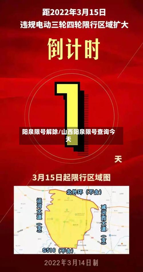 阳泉限号解除/山西阳泉限号查询今天-第2张图片