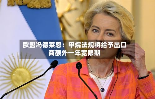 欧盟冯德莱恩：甲烷法规将给予出口商额外一年宽限期-第2张图片