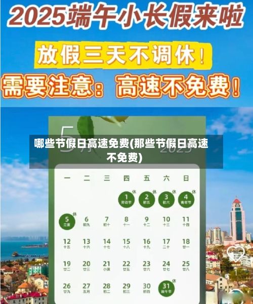 哪些节假日高速免费(那些节假日高速不免费)-第3张图片