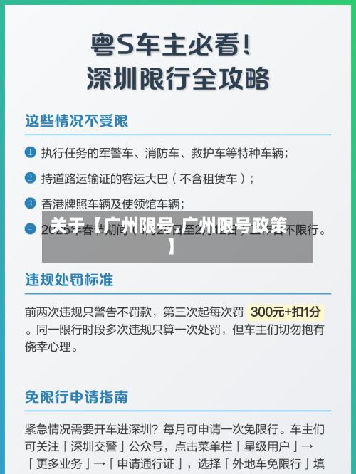 关于【广州限号,广州限号政策】