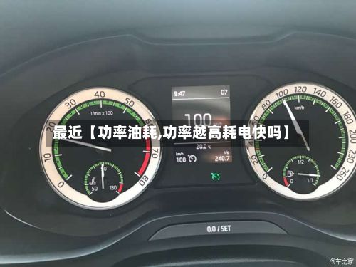 最近【功率油耗,功率越高耗电快吗】
