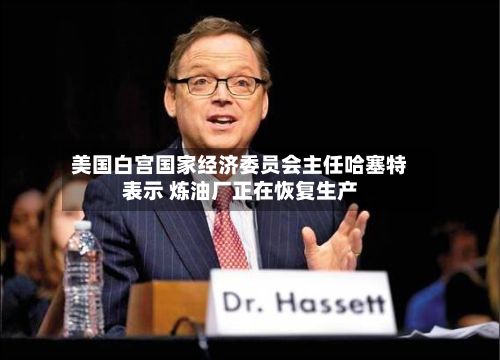 美国白宫国家经济委员会主任哈塞特表示 炼油厂正在恢复生产