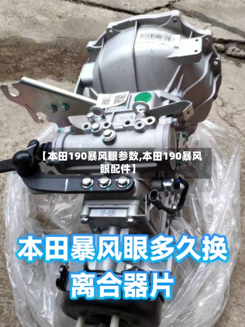 【本田190暴风眼参数,本田190暴风眼配件】-第2张图片