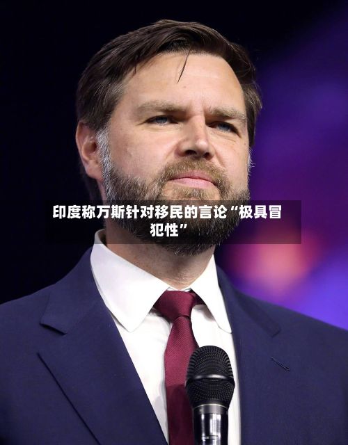 印度称万斯针对移民的言论“极具冒犯性”-第3张图片