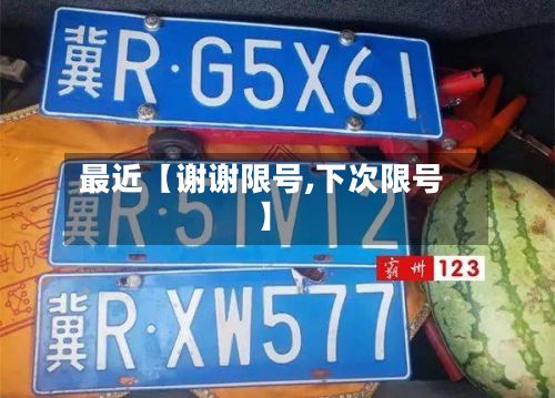 最近【谢谢限号,下次限号】-第3张图片