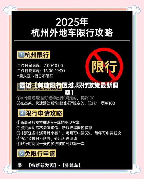 最近【新政限行区域,限行政策最新调整】