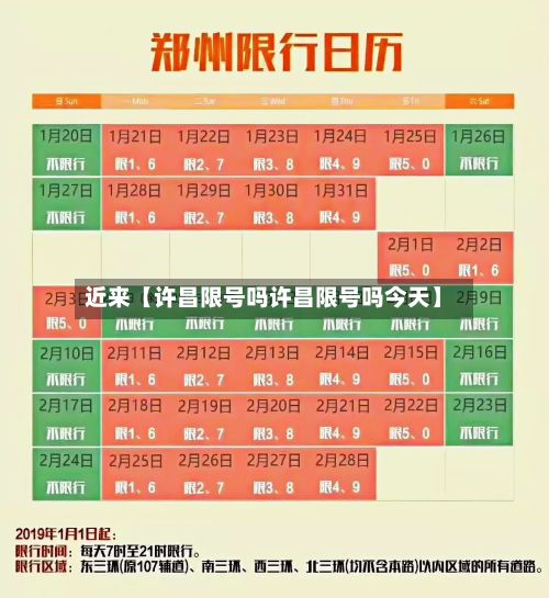 近来【许昌限号吗许昌限号吗今天】