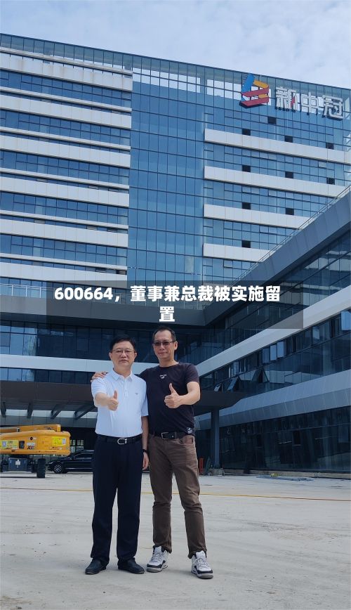 600664，董事兼总裁被实施留置-第2张图片