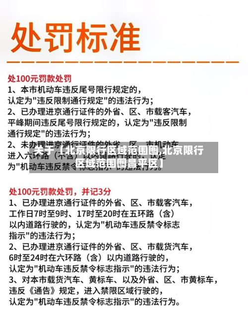 关于【北京限行区域范围图,北京限行区域范围图昌平区】-第2张图片