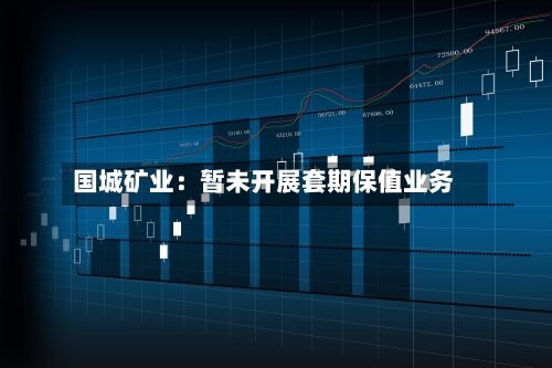 国城矿业：暂未开展套期保值业务