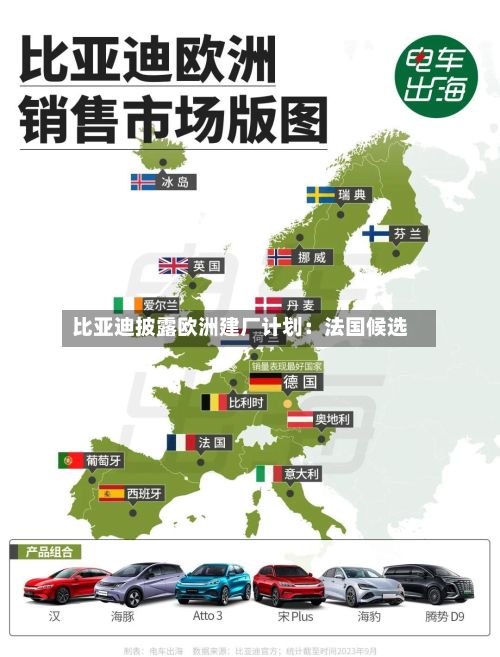 比亚迪披露欧洲建厂计划：法国候选-第2张图片