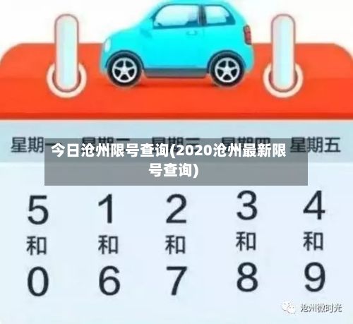 今日沧州限号查询(2020沧州最新限号查询)-第2张图片