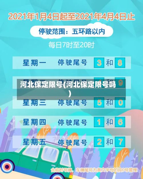 河北保定限号(河北保定限号吗)
