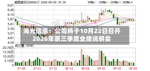 海光信息：公司将于10月22日召开2026年第三季度业绩说明会