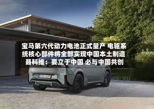 宝马第六代动力电池正式量产 电驱系统核心部件将全部实现中国本土制造 聂科维：要立于中国 必与中国共创-第2张图片