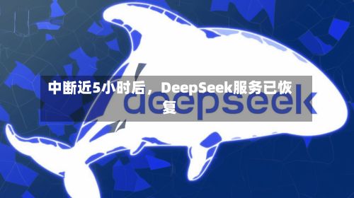 中断近5小时后，DeepSeek服务已恢复