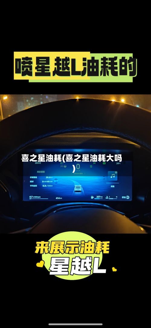 喜之星油耗(喜之星油耗大吗)