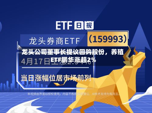龙头公司董事长提议回购股份，养殖ETF鹏华涨超2%-第3张图片