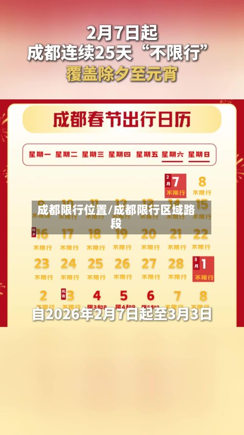 成都限行位置/成都限行区域路段