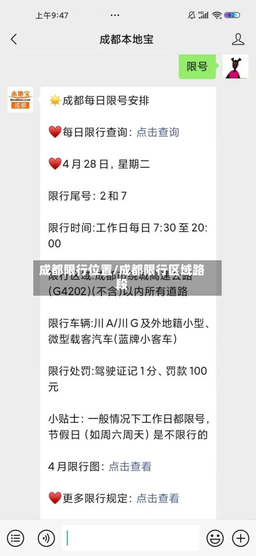 成都限行位置/成都限行区域路段-第2张图片