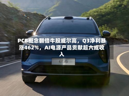 PCB概念翻倍牛股威尔高，Q3净利暴涨462%，AI电源产品贡献超六成收入-第3张图片