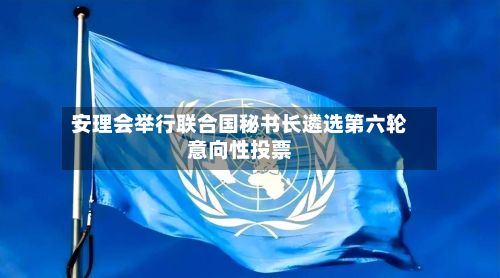 安理会举行联合国秘书长遴选第六轮意向性投票