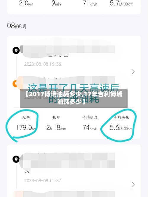 【2017博瑞油耗多少,17年吉利博瑞油耗多少】