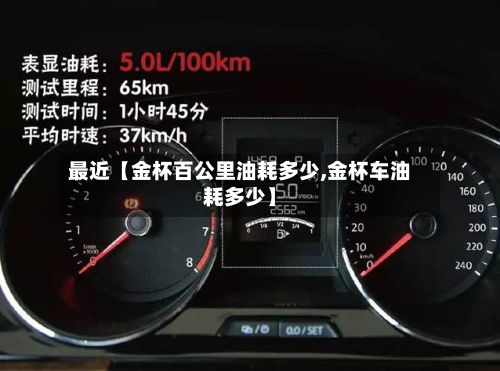 最近【金杯百公里油耗多少,金杯车油耗多少】