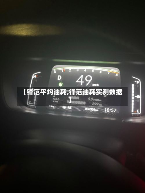 【锋范平均油耗,锋范油耗实测数据】-第2张图片