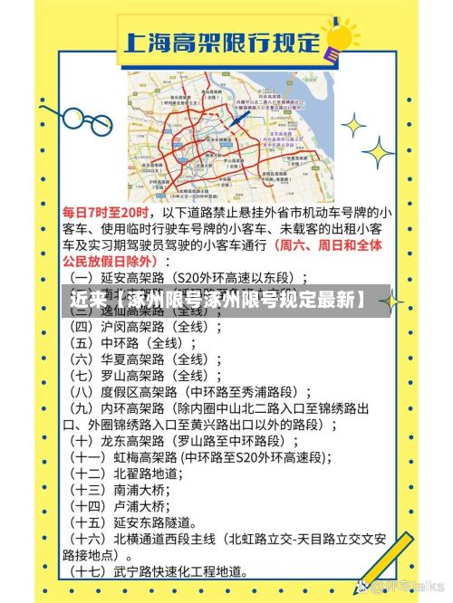 近来【涿州限号涿州限号规定最新】-第2张图片