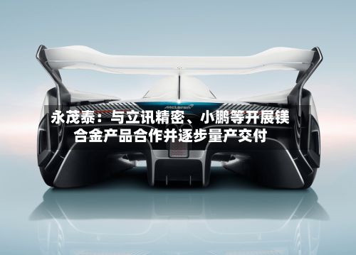 永茂泰：与立讯精密、小鹏等开展镁合金产品合作并逐步量产交付-第2张图片
