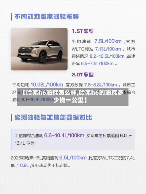 【哈弗h6油耗怎么样,哈弗h6的油耗多少钱一公里】-第2张图片