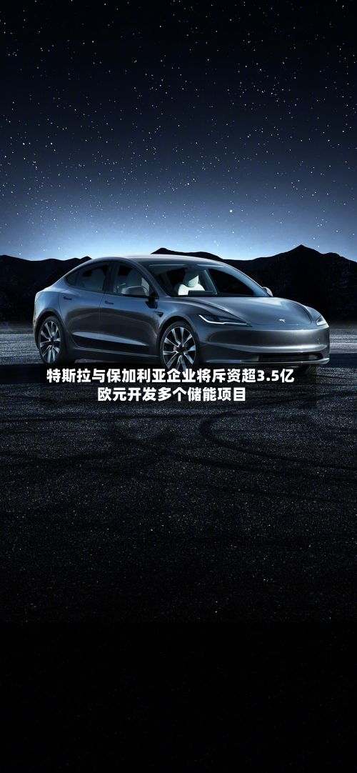 特斯拉与保加利亚企业将斥资超3.5亿欧元开发多个储能项目