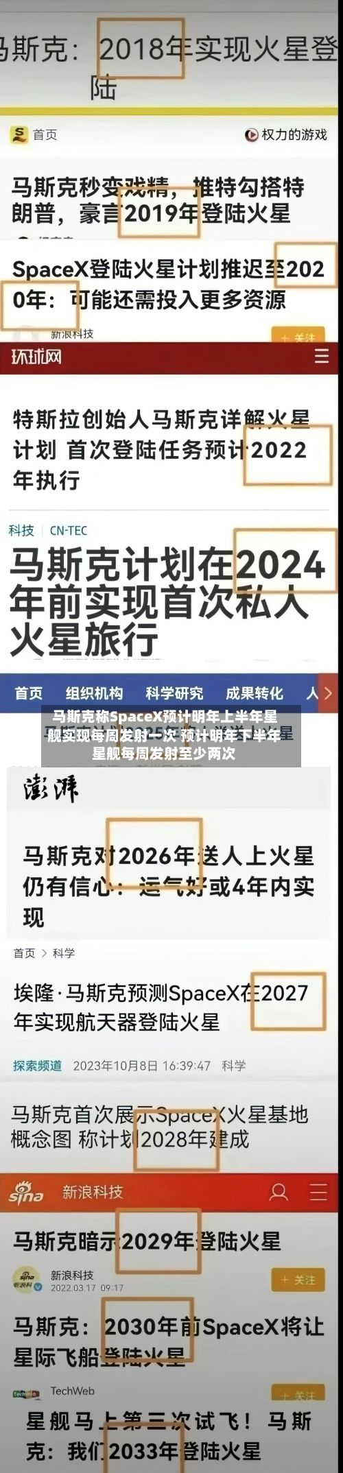 马斯克称SpaceX预计明年上半年星舰实现每周发射一次 预计明年下半年星舰每周发射至少两次-第2张图片